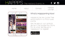 Tablet Screenshot of happps.com
